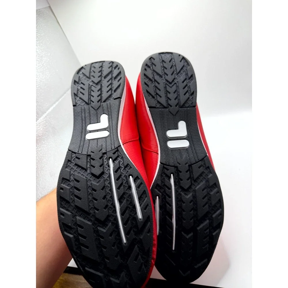 Fila Filaretti 1DM00008-602 Unisex 11 Sneakers Red Low Top Motorsport‎ Shoes